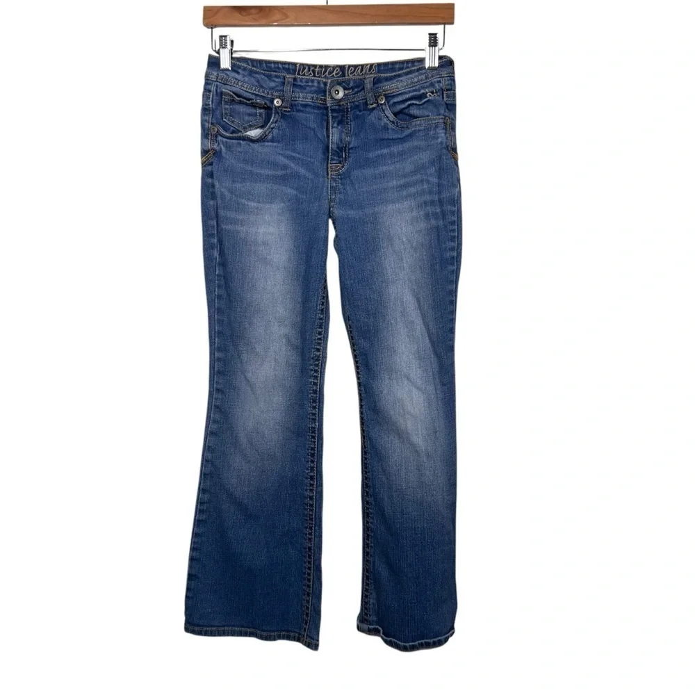 Justice Simply Low Jeans Size 12